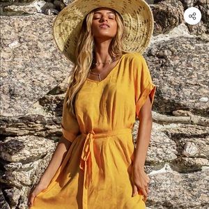 Cupshe yellow sundress